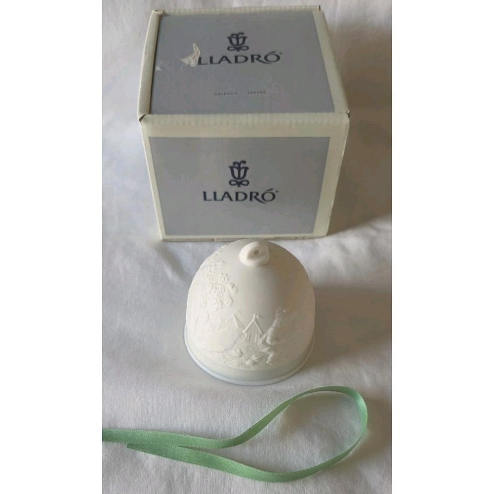 Lladro Collectors Society Porcelain Summer Bell #7614 Original Box RETIRED
